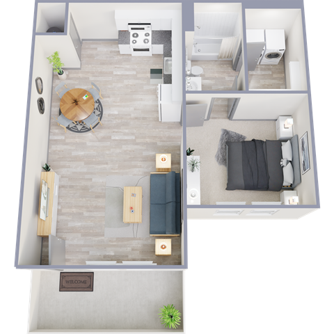 3415 Blake Rd Studio-2 Beds Apartment for Rent - Photo Gallery 16